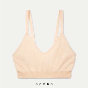 NWOT 1XL Bomba’s seamless scoop bralette - wheat